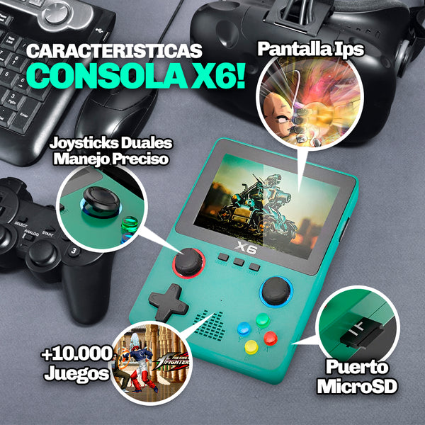 Consola Retro X6